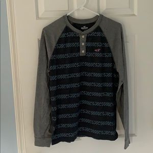 Hollister 3 Button Henley